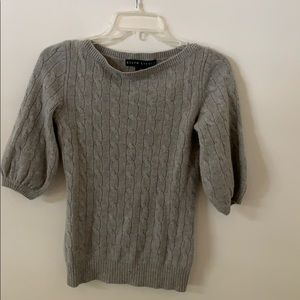Cable cashmere sweater